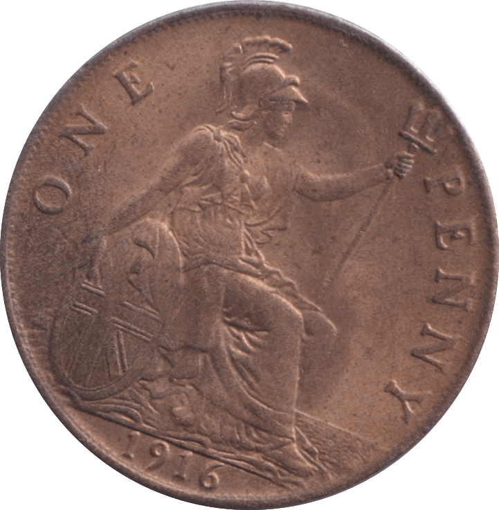 1916 PENNY ( BU ) - Penny - Cambridgeshire Coins