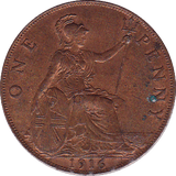 1916 PENNY ( EF ) - Penny - Cambridgeshire Coins