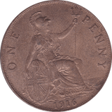 1916 PENNY ( UNC ) B - Penny - Cambridgeshire Coins