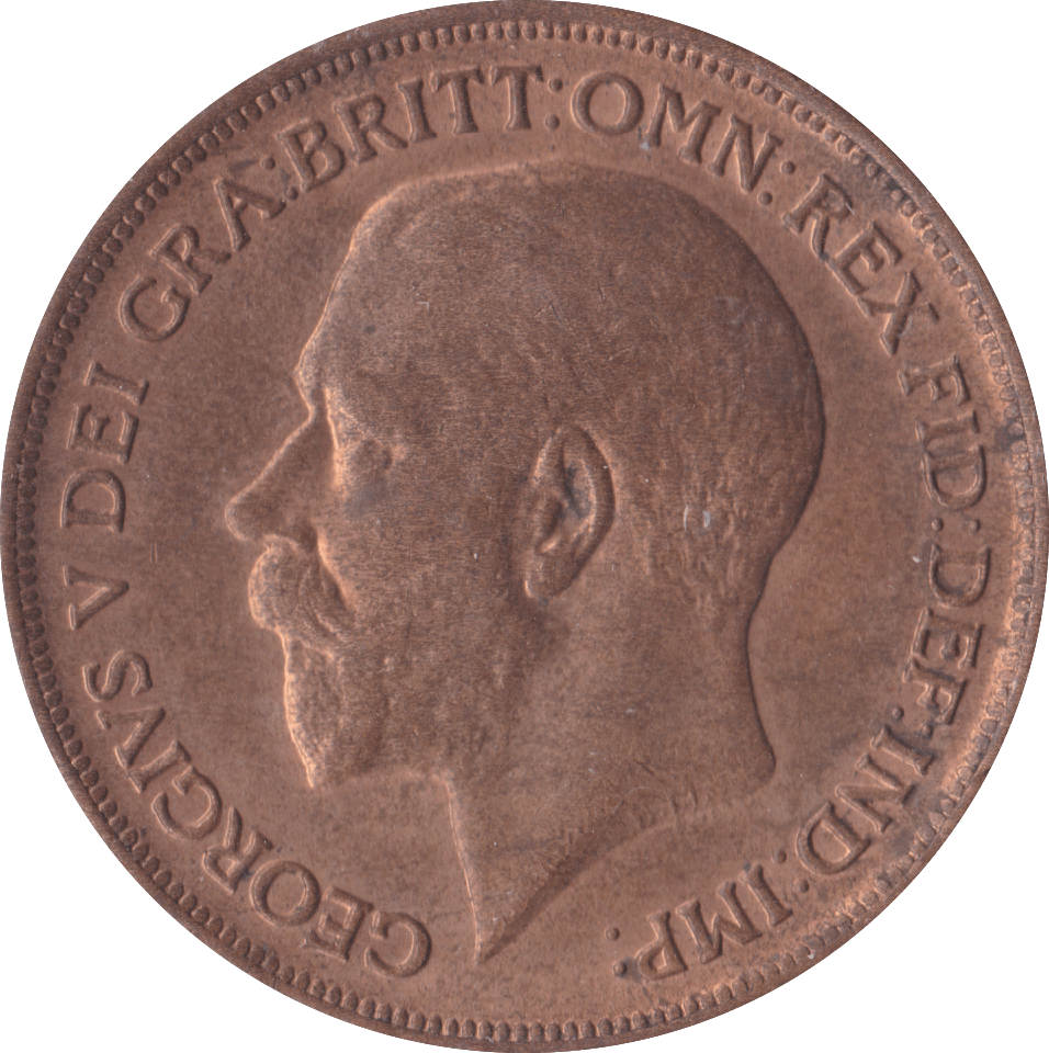 1916 PENNY ( UNC ) D - Penny - Cambridgeshire Coins