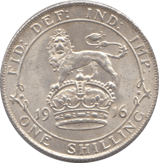 1916 SHILLING ( AUNC ) 3 - Shilling - Cambridgeshire Coins