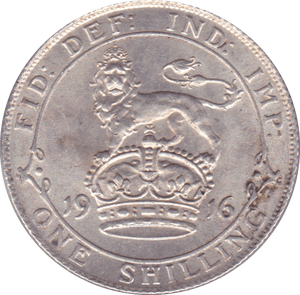 1916 SHILLING ( AUNC ) B - Shilling - Cambridgeshire Coins