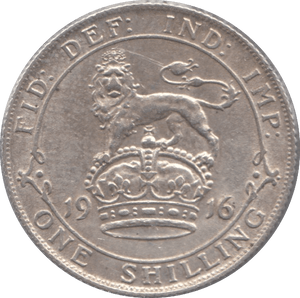 1916 SHILLING ( AUNC ) - Shilling - Cambridgeshire Coins