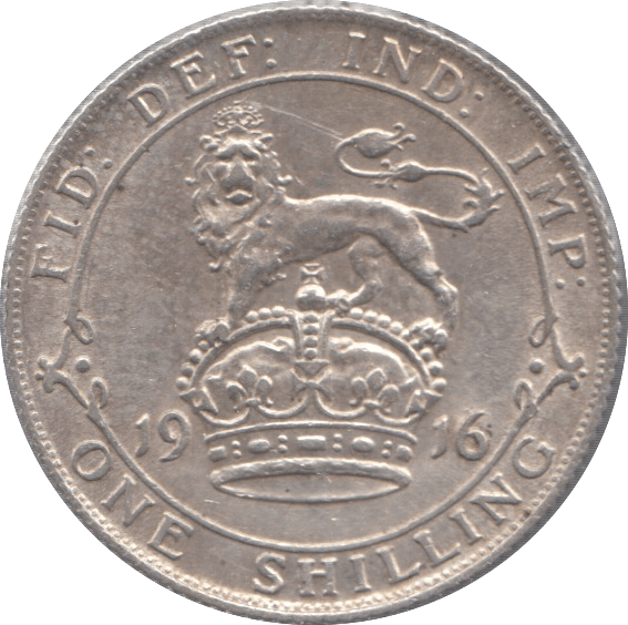 1916 SHILLING ( AUNC ) - Shilling - Cambridgeshire Coins
