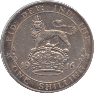 1916 SHILLING ( AUNC ) - Shilling - Cambridgeshire Coins