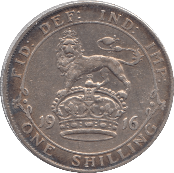 1916 SHILLING ( AUNC ) - Shilling - Cambridgeshire Coins