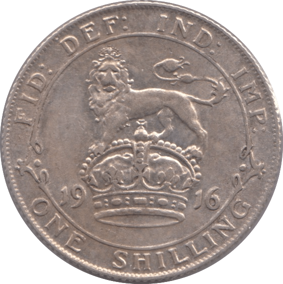 1916 SHILLING ( EF ) - Shilling - Cambridgeshire Coins