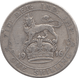 1916 SHILLING ( F ) 3 - Shilling - Cambridgeshire Coins