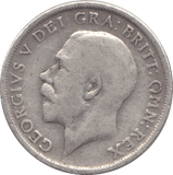 1916 SHILLING ( F ) - Shilling - Cambridgeshire Coins