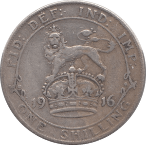 1916 SHILLING ( GF ) - Shilling - Cambridgeshire Coins
