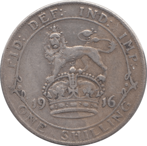 1916 SHILLING ( GF ) - Shilling - Cambridgeshire Coins