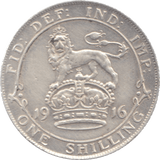 1916 SHILLING ( GVF ) 9 - Shilling - Cambridgeshire Coins