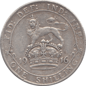 1916 SHILLING ( GVF ) - Shilling - Cambridgeshire Coins