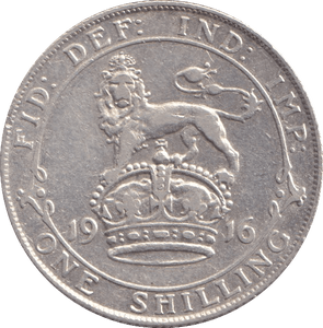 1916 SHILLING ( VF ) - Shilling - Cambridgeshire Coins