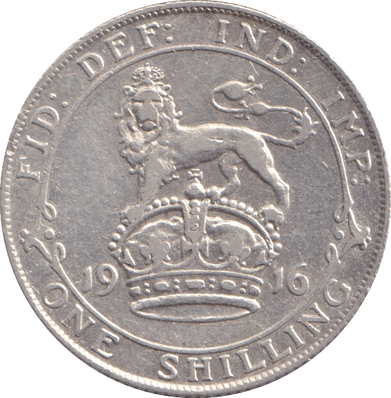 1916 SHILLING ( VF ) - Shilling - Cambridgeshire Coins