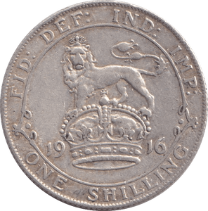 1916 SHILLING ( VF ) - Shilling - Cambridgeshire Coins
