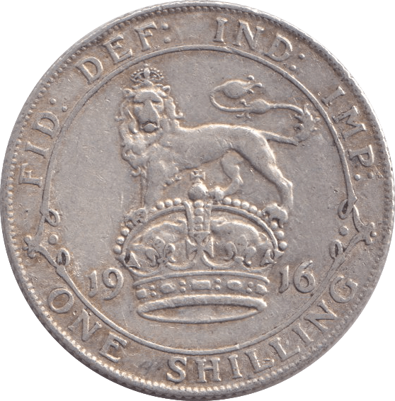 1916 SHILLING ( VF ) - Shilling - Cambridgeshire Coins