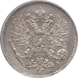 1916 SILVER 25 PENNA FINLAND REF 113 - SILVER WORLD COINS - Cambridgeshire Coins