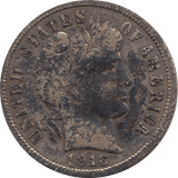 1916 SILVER DIME USA - SILVER WORLD COINS - Cambridgeshire Coins