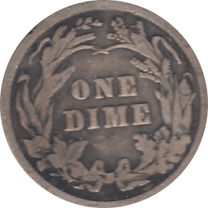 1916 SILVER DIME USA - SILVER WORLD COINS - Cambridgeshire Coins