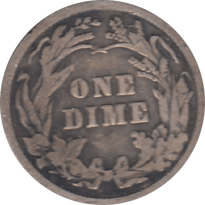 1916 SILVER DIME USA - SILVER WORLD COINS - Cambridgeshire Coins