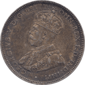 1916 SILVER ONE SHILLING AUSTRALIA - SILVER WORLD COINS - Cambridgeshire Coins