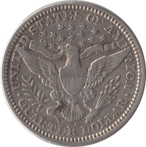 1916 SILVER QUARTER DOLLAR USA - SILVER WORLD COINS - Cambridgeshire Coins