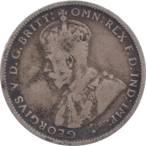 1916 SILVER SHILLING AUSTRALIA - WORLD SILVER COINS - Cambridgeshire Coins