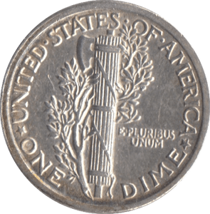 1916 SILVER USA ONE DIME - SILVER WORLD COINS - Cambridgeshire Coins