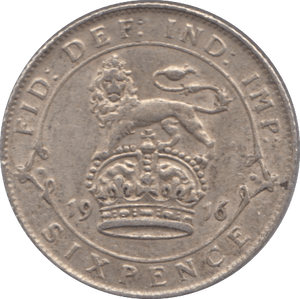 1916 SIXPENCE ( AEF ) - Sixpence - Cambridgeshire Coins