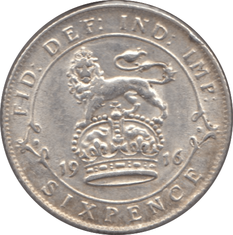 1916 SIXPENCE ( AUNC ) - Sixpence - Cambridgeshire Coins