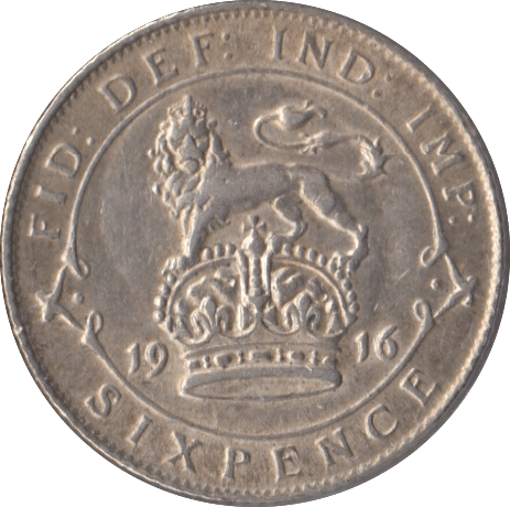 1916 SIXPENCE ( AUNC ) - Sixpence - Cambridgeshire Coins