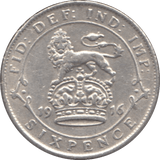 1916 SIXPENCE ( EF ) - Sixpence - Cambridgeshire Coins
