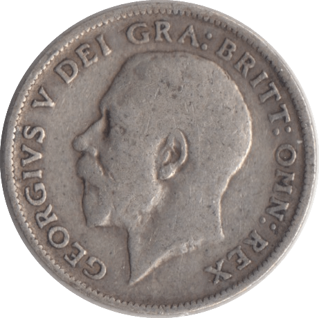 1916 SIXPENCE ( FINE ) 2 - Sixpence - Cambridgeshire Coins