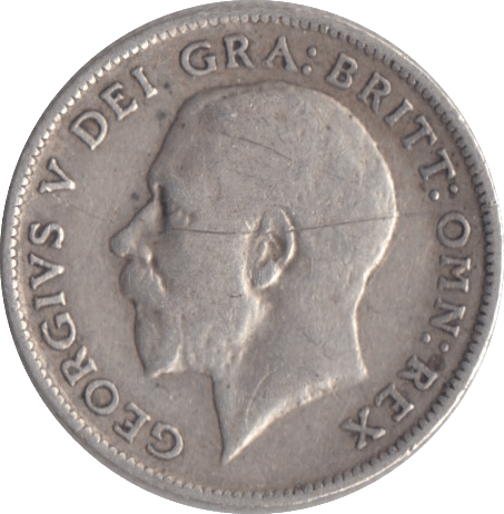 1916 SIXPENCE ( GF ) 4 - Sixpence - Cambridgeshire Coins