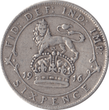 1916 SIXPENCE ( GF ) 4 - Sixpence - Cambridgeshire Coins