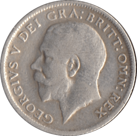 1916 SIXPENCE ( VF ) 2 - Sixpence - Cambridgeshire Coins