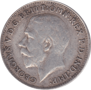 1916 THREEPENCE ( F ) - Threepence - Cambridgeshire Coins