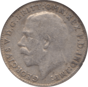 1916 THREEPENCE ( VF ) - Threepence - Cambridgeshire Coins