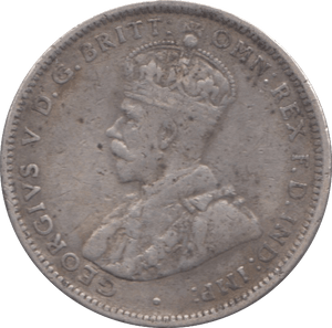 1916M SILVER ONE SHILLING AUSTRALIA SILVER - SILVER WORLD COINS - Cambridgeshire Coins