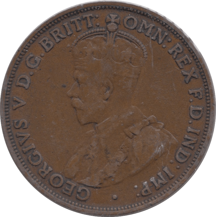 1917 COMMONWEALTH AUSTRALIA ONE PENNY - WORLD COINS - Cambridgeshire Coins