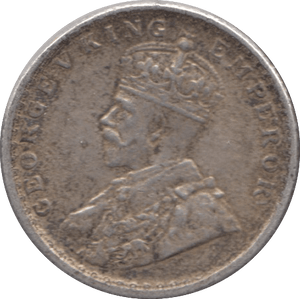 1917 EAST INDIA COMPANY QUARTER RUPEE - WORLD SILVER COINS - Cambridgeshire Coins