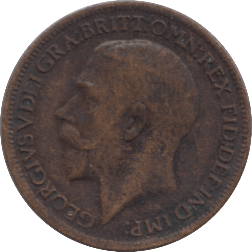 1917 FARTHING 2 ( GVF ) 51 - Farthing - Cambridgeshire Coins