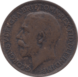 1917 FARTHING ( EF ) 2 - Farthing - Cambridgeshire Coins
