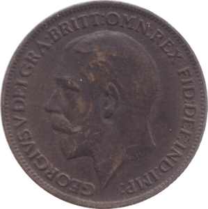 1917 FARTHING ( EF ) 3 - Farthing - Cambridgeshire Coins