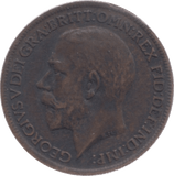 1917 FARTHING ( VF ) 3 - Farthing - Cambridgeshire Coins