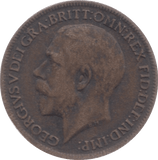 1917 FARTHING ( VF ) 4 - Farthing - Cambridgeshire Coins