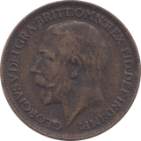 1917 FARTHING ( VF ) - Farthing - Cambridgeshire Coins