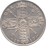 1917 FLORIN ( EF ) - Florin - Cambridgeshire Coins