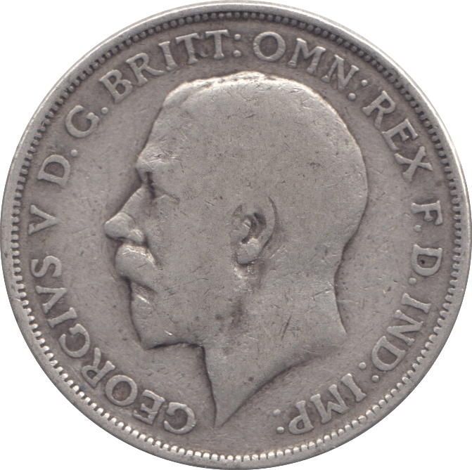 1917 FLORIN ( FINE ) - FLORIN - Cambridgeshire Coins